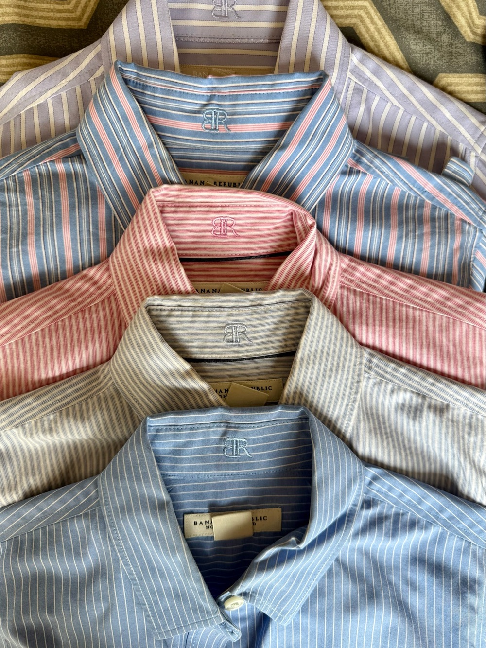 Banana Republic Petite Button-Down Shirt Bundle (PXS, 0P, 00P) - Picture 2 of 16